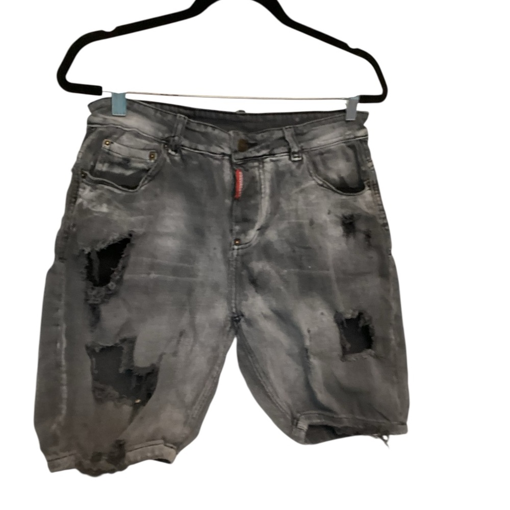 💥PRICE DROP💥 DSQUARED2 distressed-effect denim shorts